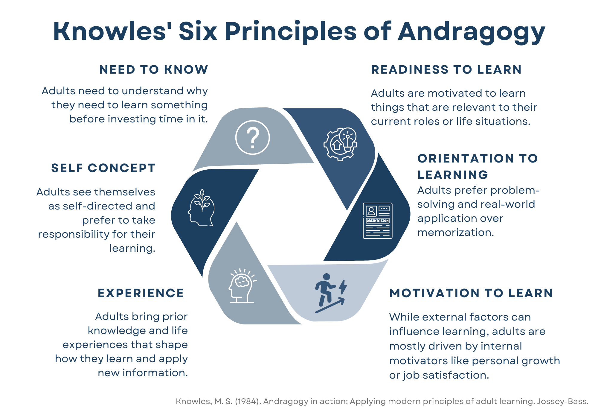 Knowles' Six Principles of Andragogy